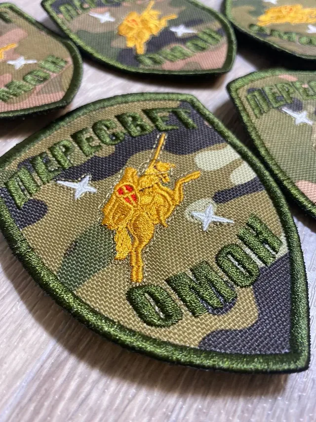 Новый дизайн шевронов для отряда "Пересвет"