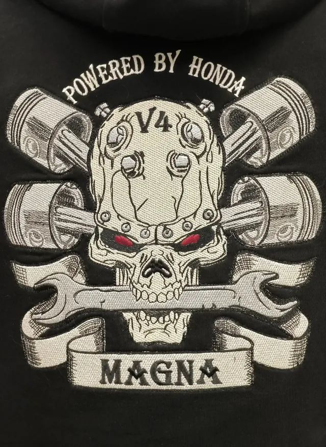 Вышивка для фанатов Honda Magna
