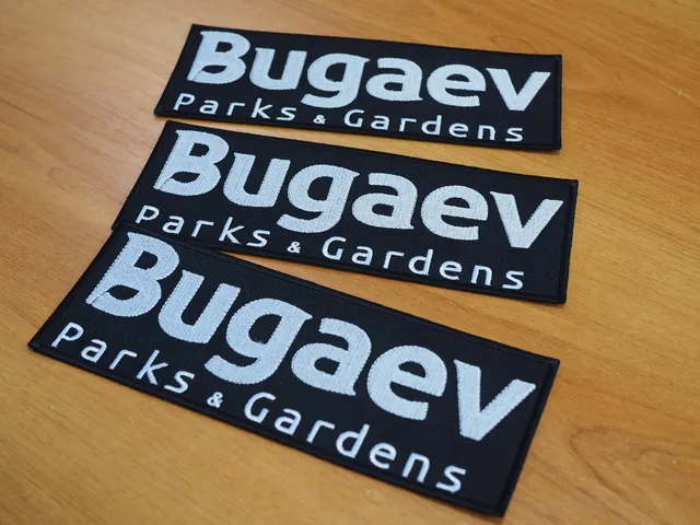 Нашивки на чехлы для садовой мебели Bugaev Parks & Gardens