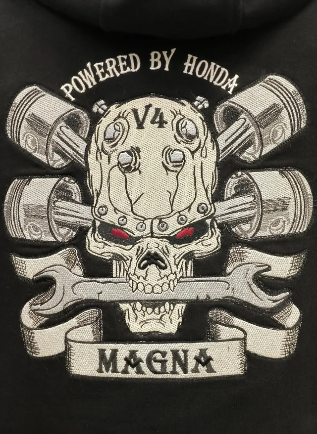 Вышивка для фанатов Honda Magna